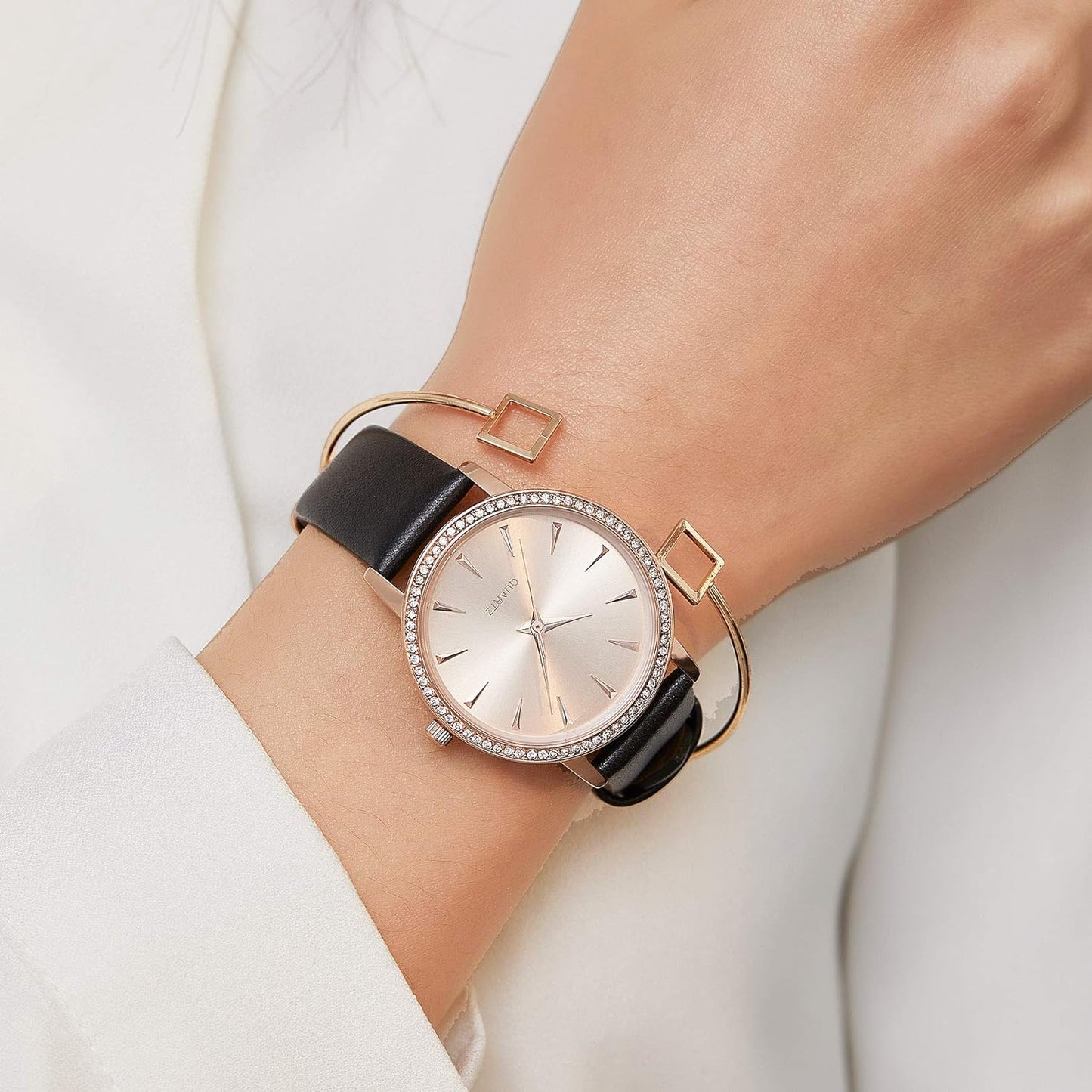 Women'S Watches for Ladies Female Wrist Watch Leather Band Waterproof Thin Minimalist Casual Simple Dress Quartz Analog Watch