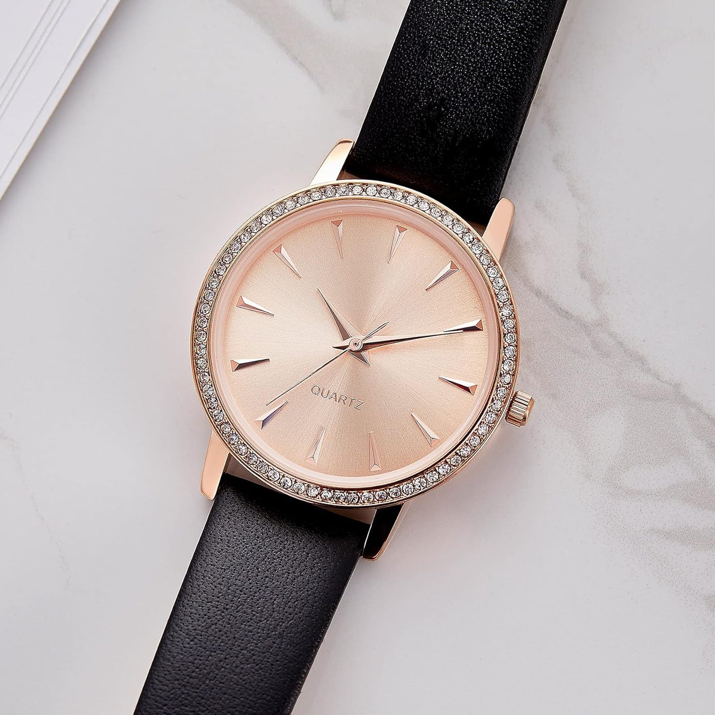 Women'S Watches for Ladies Female Wrist Watch Leather Band Waterproof Thin Minimalist Casual Simple Dress Quartz Analog Watch