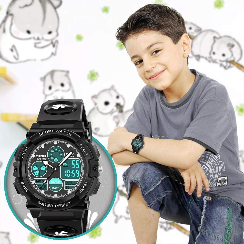 Kids Digital Watches, LED Waterproof Sports Watches for Kids- Best Gifts for Boys Girls