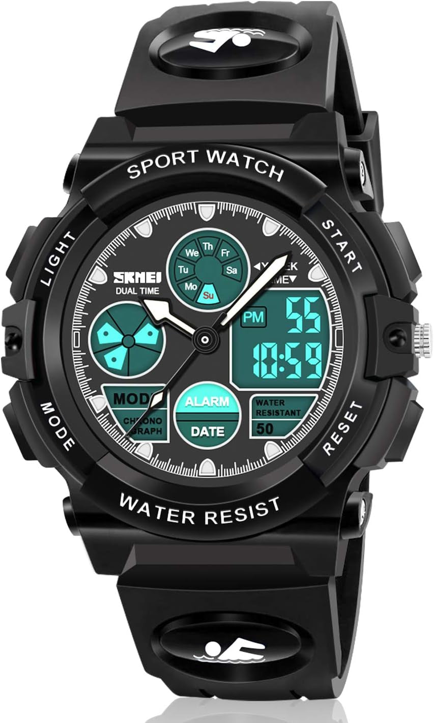 Kids Digital Watches, LED Waterproof Sports Watches for Kids- Best Gifts for Boys Girls