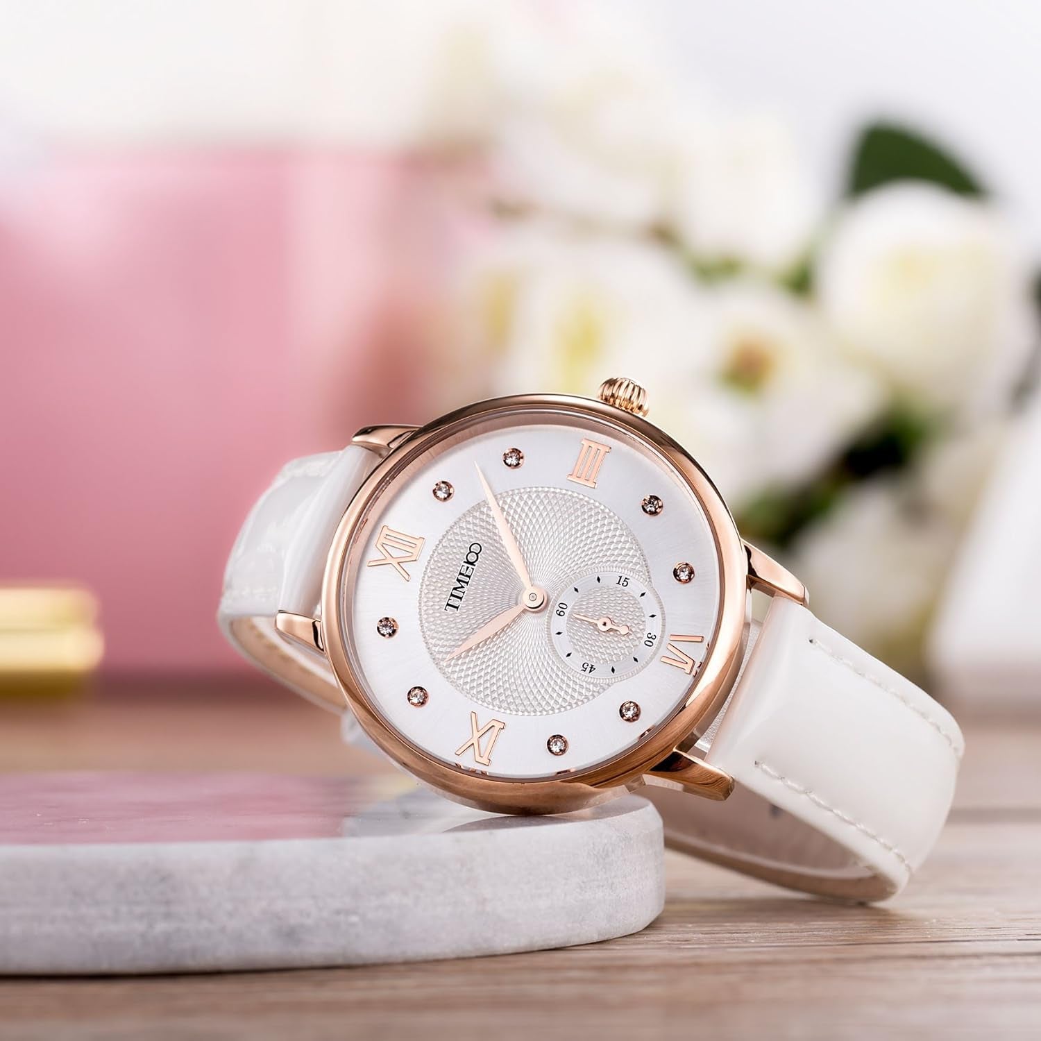 Women'S Watches for Ladies Female Wrist Watch Leather Band Waterproof Thin Minimalist Casual Simple Dress Quartz Analog Watch