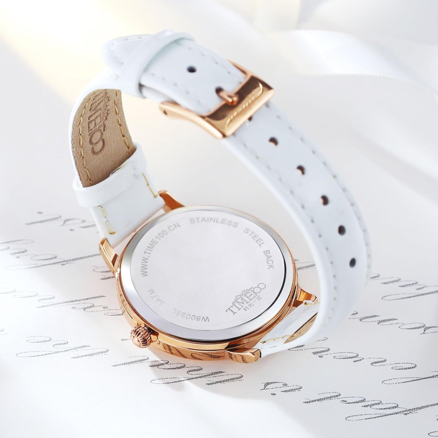 Women'S Watches for Ladies Female Wrist Watch Leather Band Waterproof Thin Minimalist Casual Simple Dress Quartz Analog Watch